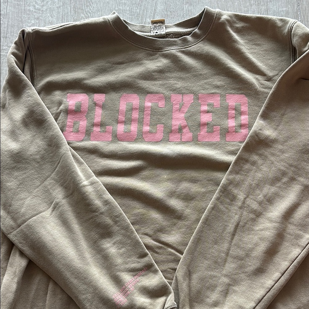 Call her Daddy Blocked Merch Sweatshirt